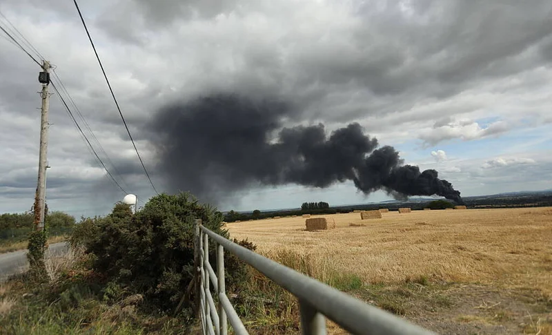 Major fire breaks out at north Dublin scrapyard