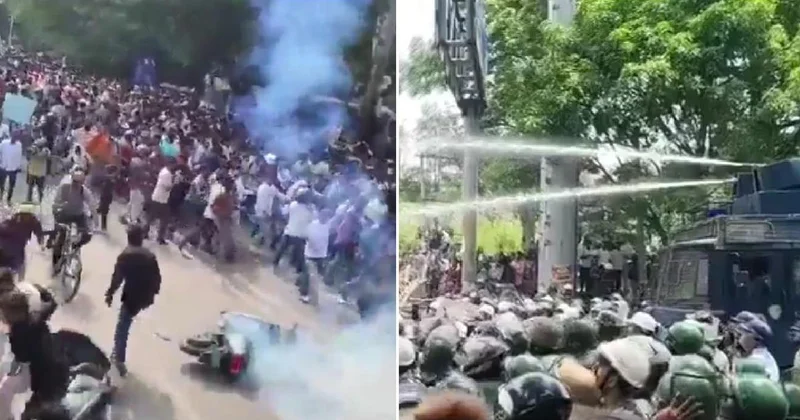 Rush Hour: Police lathi-charge Jharkhand protesters, BJP leaders detained outside CM home and more