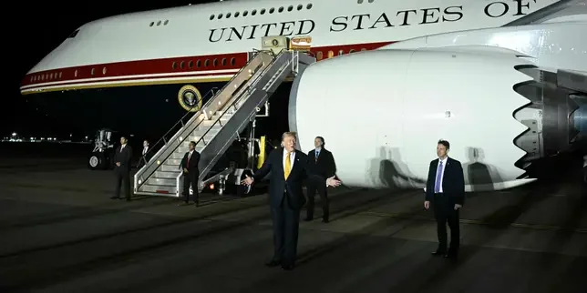 Trump's secret exfiltration betrays nerves and improvisation over his security