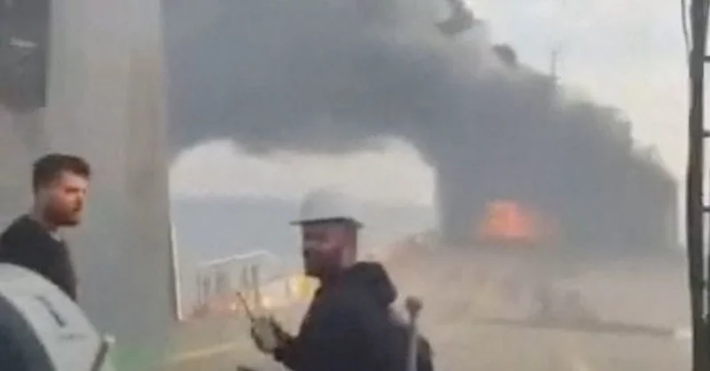 Three crew injured as cargo ship hit by drone attack near Russia's Novorossiysk