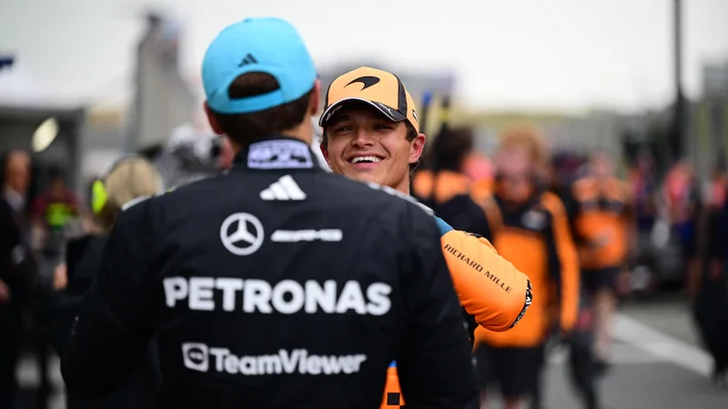 Norris to start on pole for Dutch GP as Russell claims sprint
