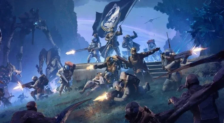 Sony Predicts Influx of New Players as Helldivers 2 Drops on the PlayStation Plus Game Catalog Alongside New Update and Warhammer 40,000 Warbond