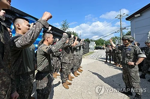 Top general inspects border troops amid key allied drills