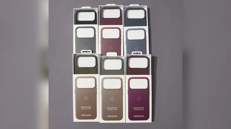 Fake Cases Hint at New Clear and TechWoven Colors for iPhone 18 Pro