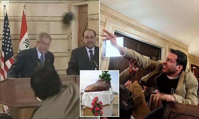 Why I've no regrets about throwing my shoes at George W Bush and would do it again