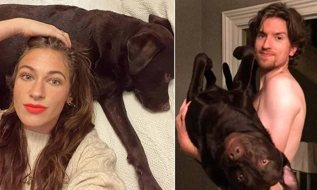 Bella Mackie says she'd 'never love a child as much as her dog' and laments her and husband Greg James adopting late pup Barney 'in place of having kids'