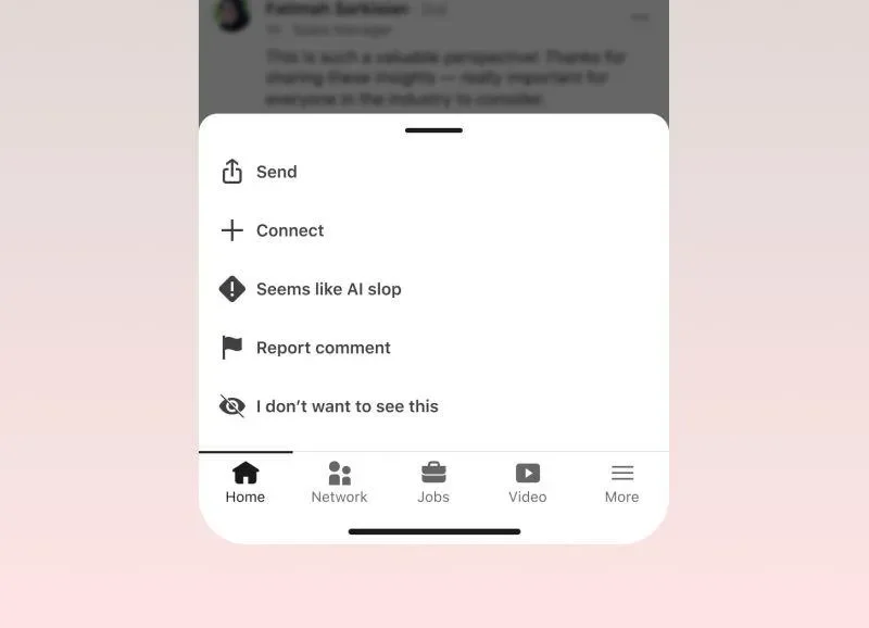 Over one million people have clicked LinkedIn’s AI slop button