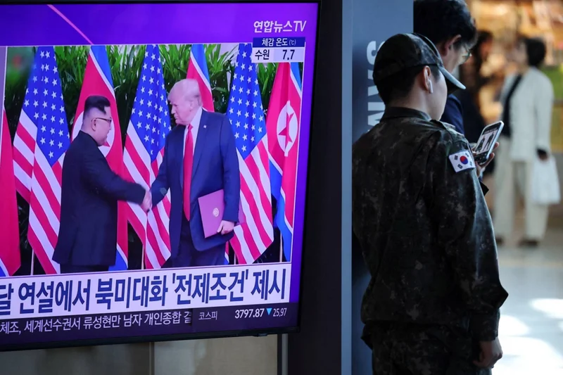 Trump orders ‘inappropriate’ U.S.-South Korean military drills scaled back