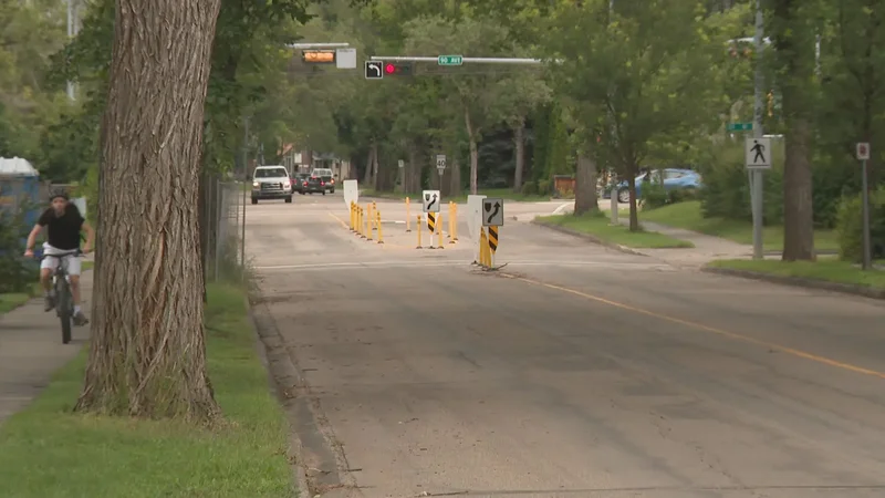 Another Edmonton bike lane draws varying opinions from community members