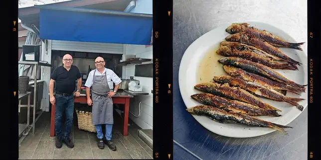 On Biarritz's Port des Pêcheurs, Casa Juan Pedro keeps the plancha tradition alive