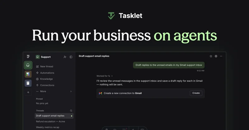 Tasklet (YC P26) Is Hiring a Head of Design Engineering