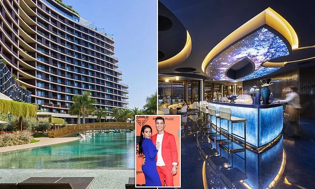 Inside Cristiano Ronaldo's £1,100 a-night Madeira wedding venue featuring a private rooftop infinity pool and personal butler as he prepares to marry Georgina Rodríguez after nearly a decade together