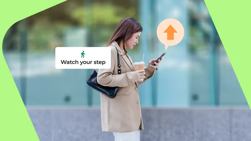 I stopped walking into poles by using this hidden Android feature