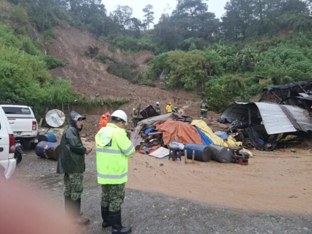 2 dead in Benguet landslide amid heavy rains -- police