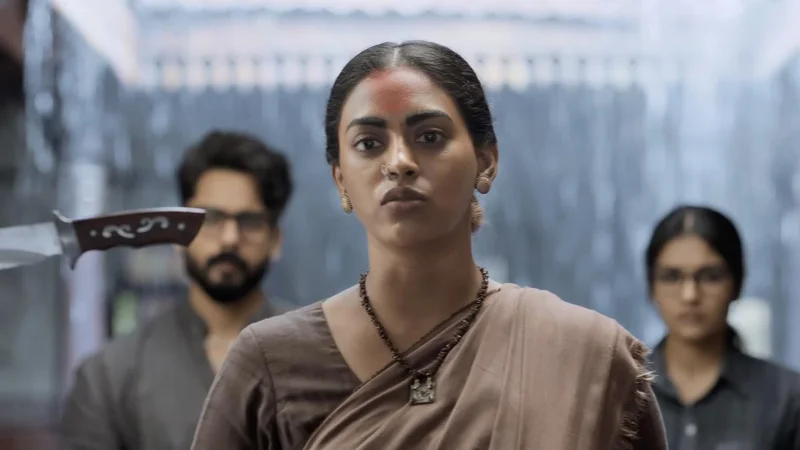 ‘Agadha’ movie review: Kamakshi Bhaskarla shines, but style outruns substance