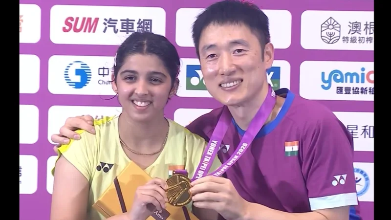 Young Indian shuttler Tanvi Sharma wins maiden BWF Super 300 title at Taipei Open