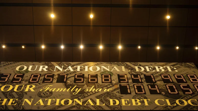 US national debt exceeds $40 trillion for first time amid rising borrowing