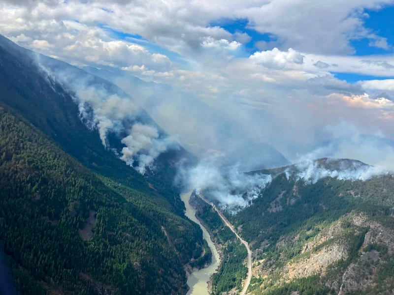 Wildfire near Metro Vancouver prompts evacuation alerts