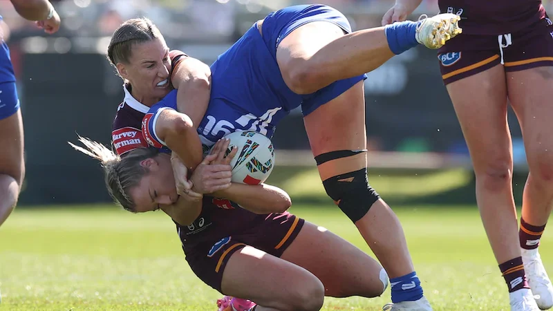 NRLW star in hot water for dangerous lifting tackle