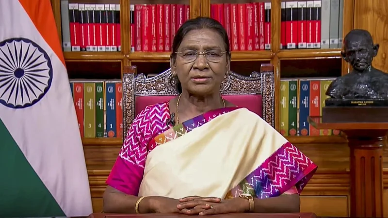 Full 'Vande Mataram' played before, after President Murmu's Independence Day address