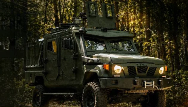 National Guard unveils new armored vehicle for radiation and chemical reconnaissance