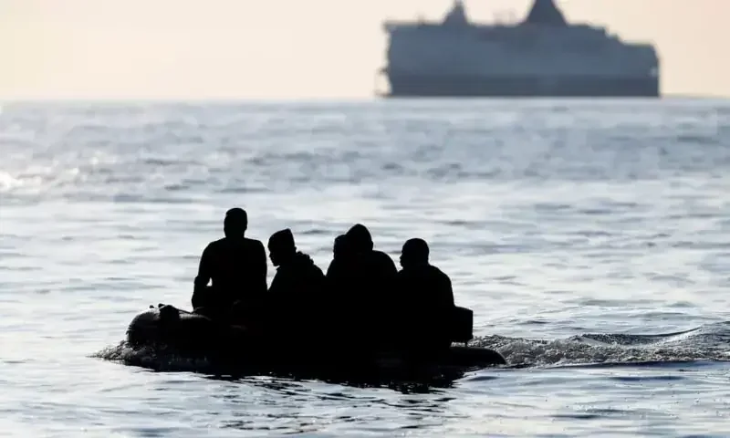 Nearly 160 migrants rescued after boat catches fire during Channel crossing