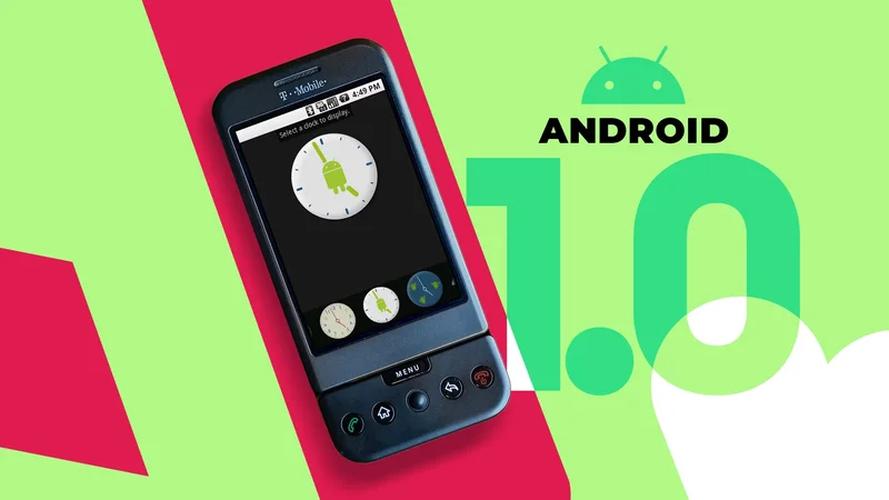 Android turns 18 this year, so I went back to meet it as a baby