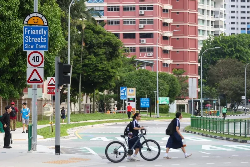 4 new pedestrian-friendly streets completed in Bukit Panjang, Pek Kio, Sembawang, Tiong Bahru