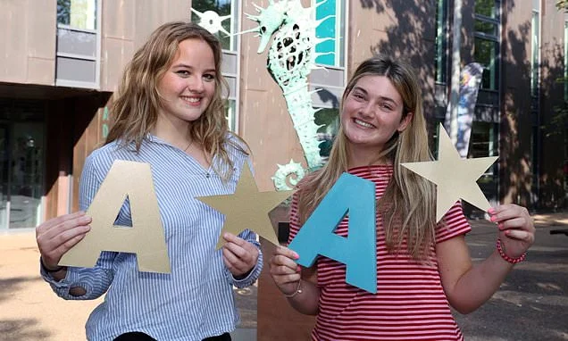 Pupils do the maths to help pick up jobs: Students put careers over 'love of learning' as grades hit record high