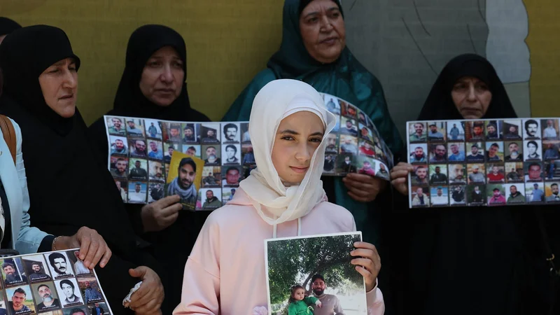 Lebanese families demand release of detainees held by Israel