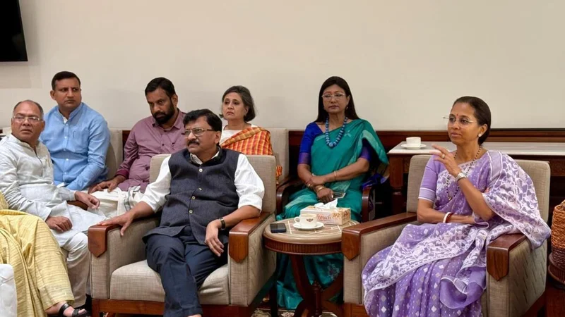 NCP (SP) MPs meet PM Modi; discuss Maharashtra issues