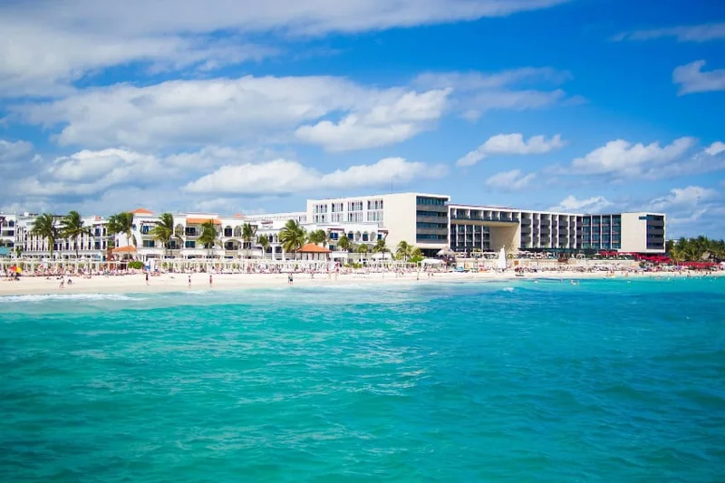 Postcards from Mexico: On the beach in Playa del Carmen
