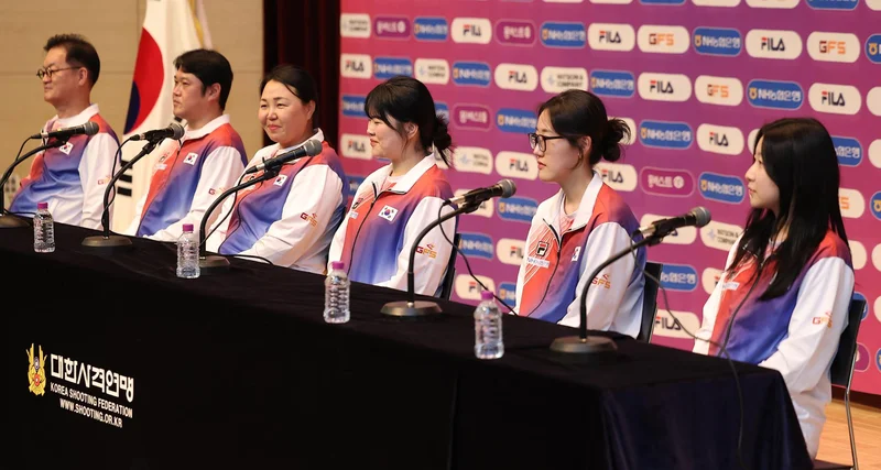 Korean shooting team targets 5 gold medals at Asian Games