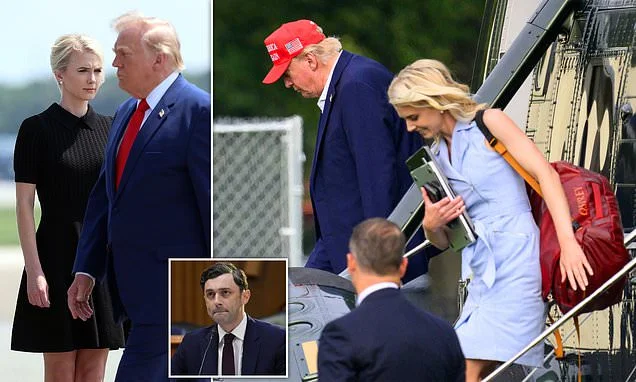 Natalie Harp once 'traveled in a SUV trunk to stay with Trump': New claims spread like wildfire as political brawling breaks out over White House aide