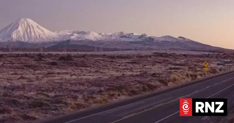 Desert Road reaches -10C, Timaru records coldest August day in 28 years