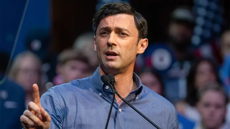 Jon Ossoff dodges on why he invoked Trump aide's name during Georgia campaign rally