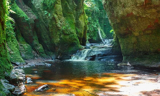 Could you own Scotland's 'Grand Canyon'? Famous beauty spot with Hollywood links goes on sale - but the price is a mystery