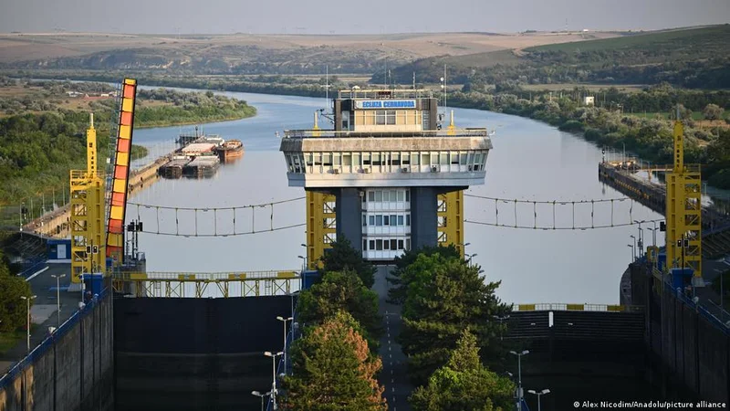 Romania shuts nuclear plant, Hungary dams dry Danube River
