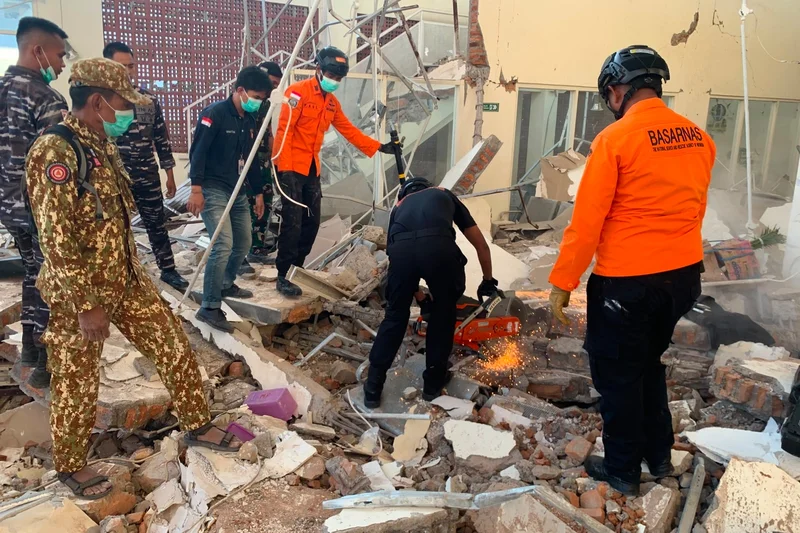 Magnitude 7.7 earthquake strikes off Indonesia's coast, killing at least 20