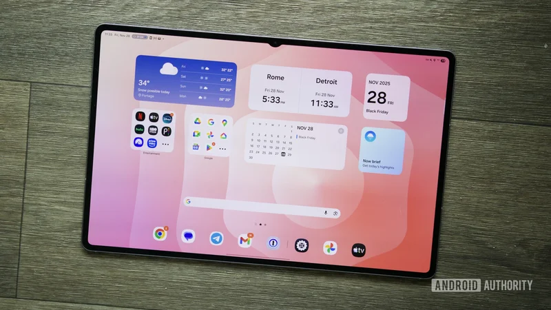 Samsung Galaxy Tab S12 Ultra leak reveals a stubbornly familiar design
