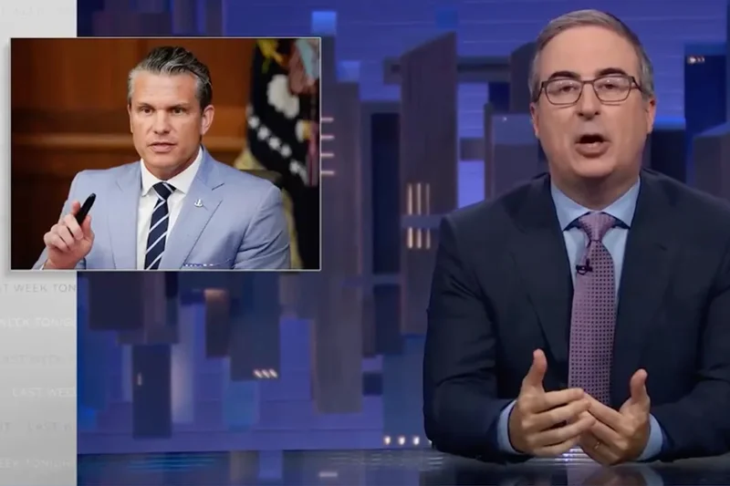 John Oliver destroys Hegseth over military’s ‘floating nightmare’ USS Lincoln