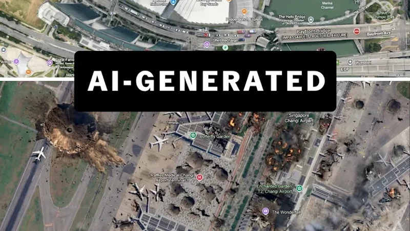 For a day, anyone could create and spread fake Singapore satellite images. Then Google backtracked