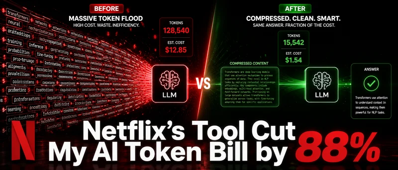 A Netflix Engineer Built a Free Tool That Cuts Your AI Token Bill by 88%