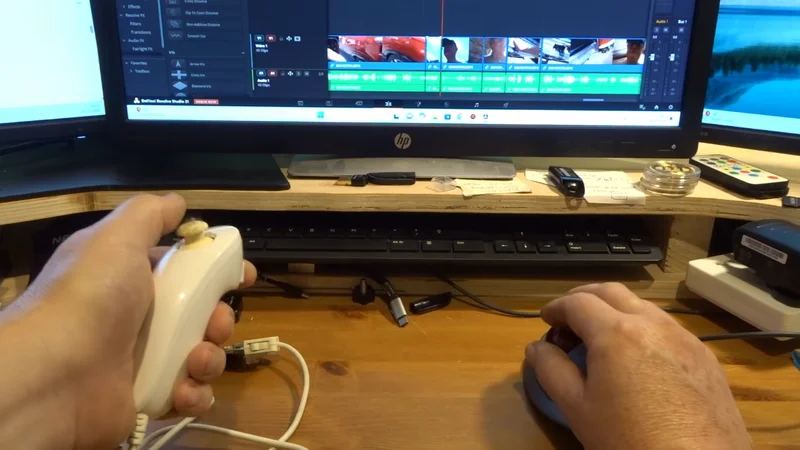 The humble Wii Nunchuck has been turned into a video editing tool because it's 'one of the most ergonomic things ever made'
