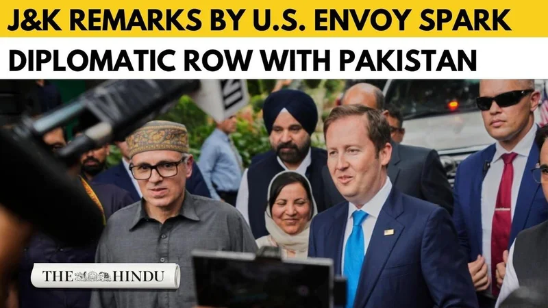 Watch: Pakistan protests U.S. envoy’s ‘J&K is part of India’ remark