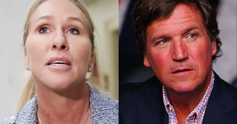 Marjorie Taylor Greene, Tucker Carlson float new "America First" movement