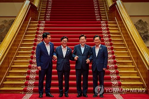 Lee calls for unity among new DP chair, former leadership contenders