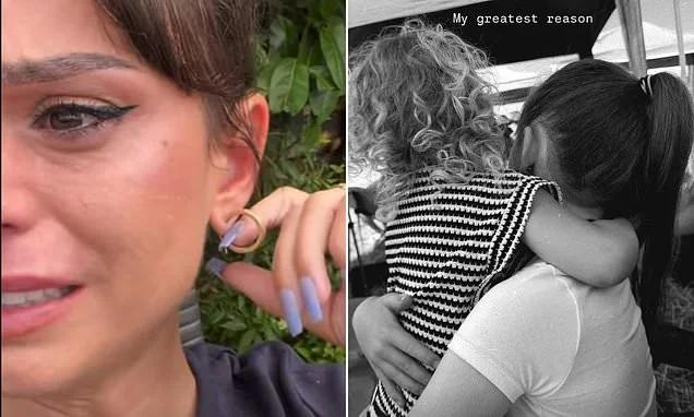 Cher Lloyd breaks down in tears and says she's in the 'worst pain she's ever felt' following her marital split and her father's death