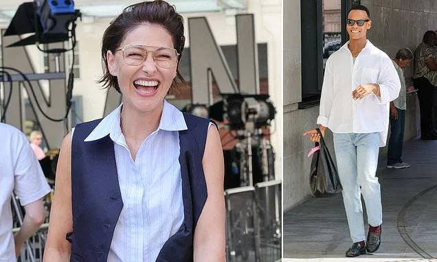 Strictly's new hosts Emma Willis and Johannes Radebe look ready for action while arriving at BBC studios - as they flash excited grins despite this year's line-up being branded 'worst ever'