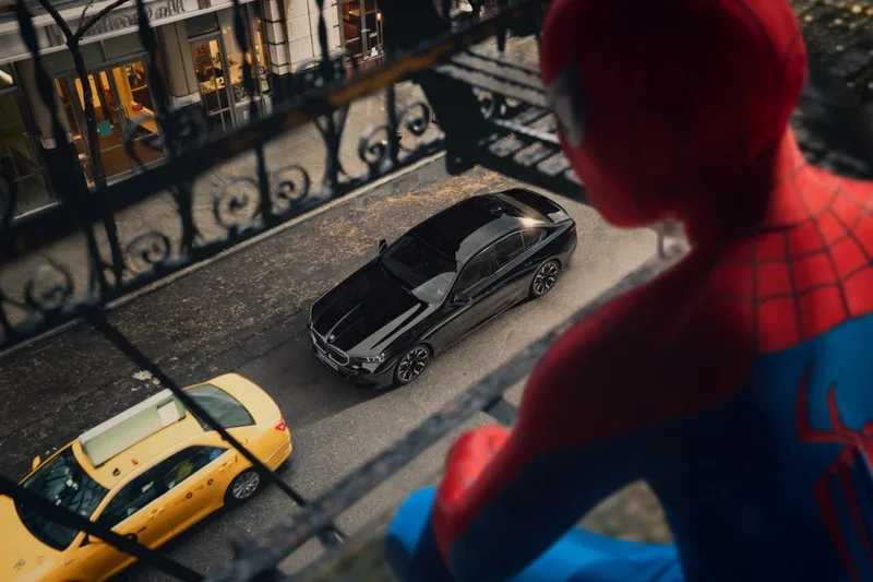 BMW Is Playing a Spider-Man Ad on Its Dashboard Displays, and People Are Pissed